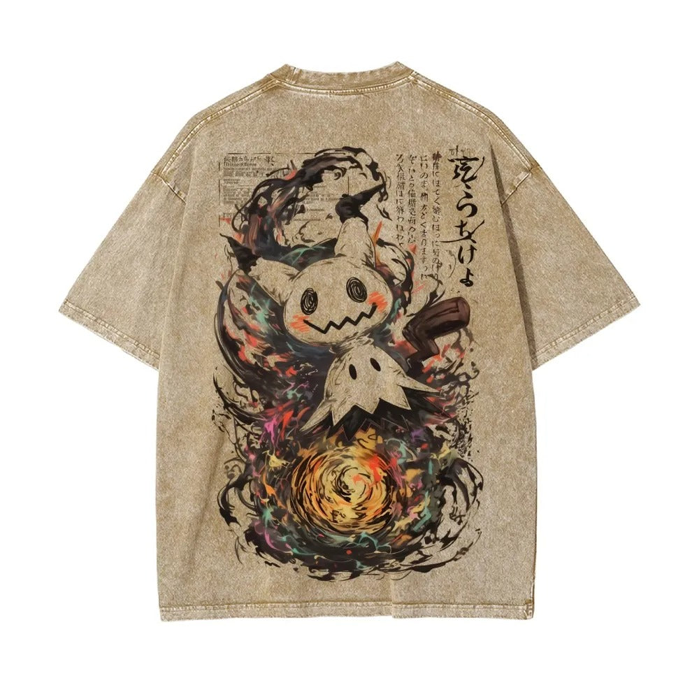 Oversized Pokemon Anime Vintage Tee | Pokemon