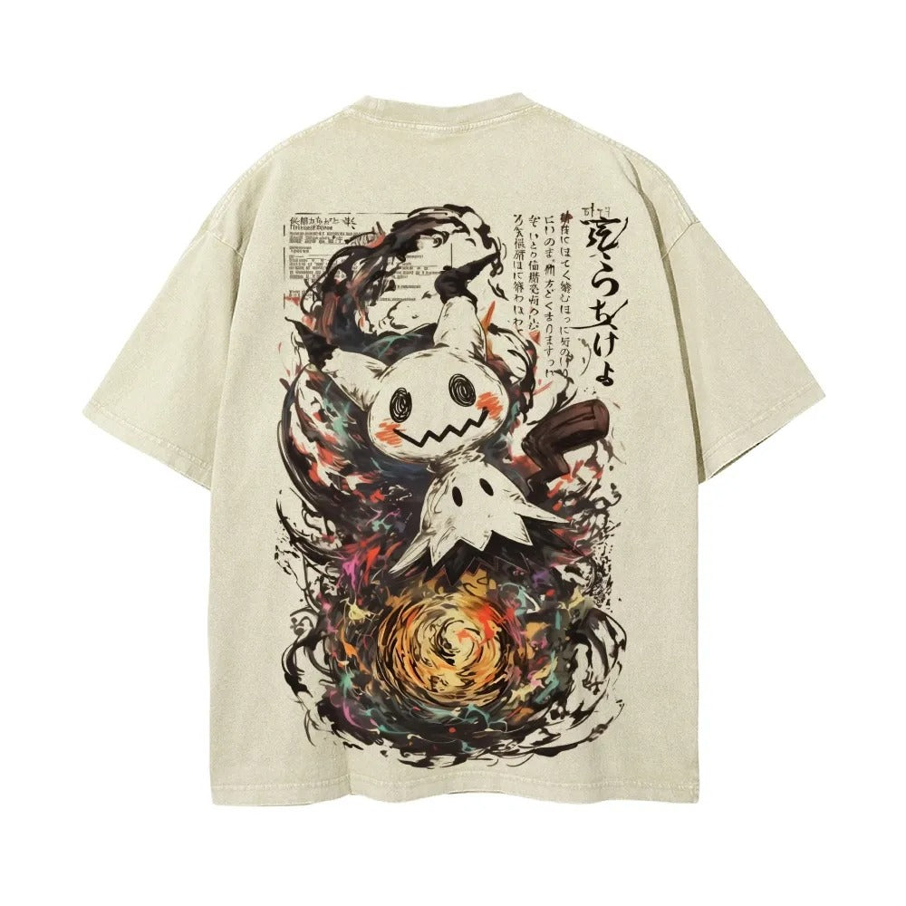 Oversized Pokemon Anime Vintage Tee | Pokemon