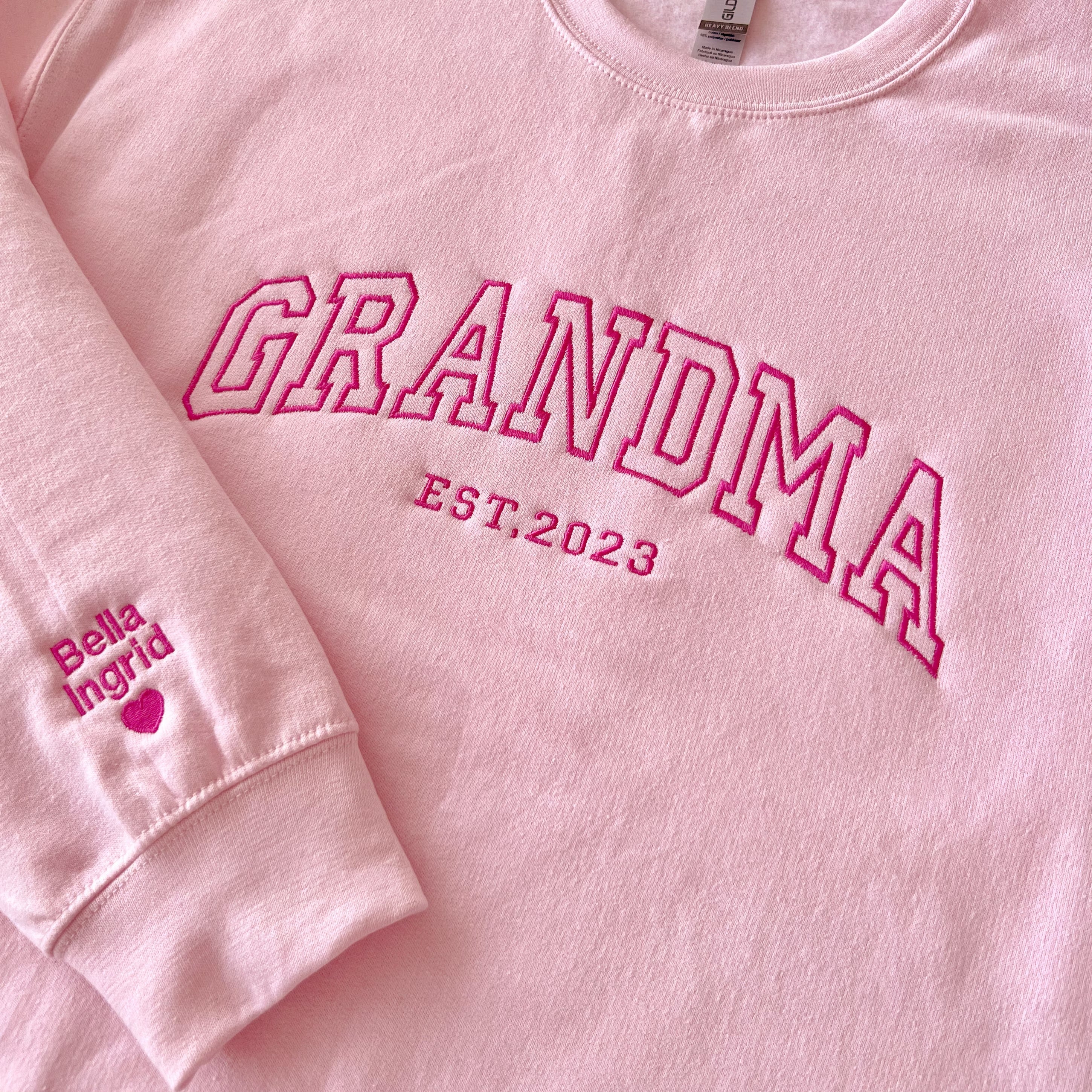 Personalized Mom Or Grandma Sweatshirt-Gift For Custom