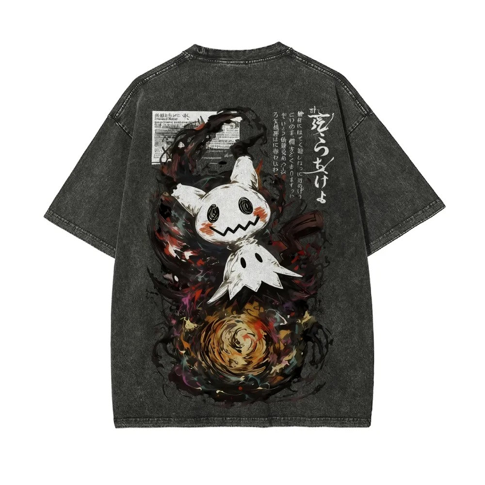 Oversized Pokemon Anime Vintage Tee | Pokemon