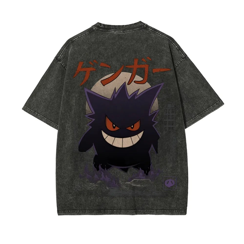 Oversized Pokemon Anime Vintage Tee | Pokemon