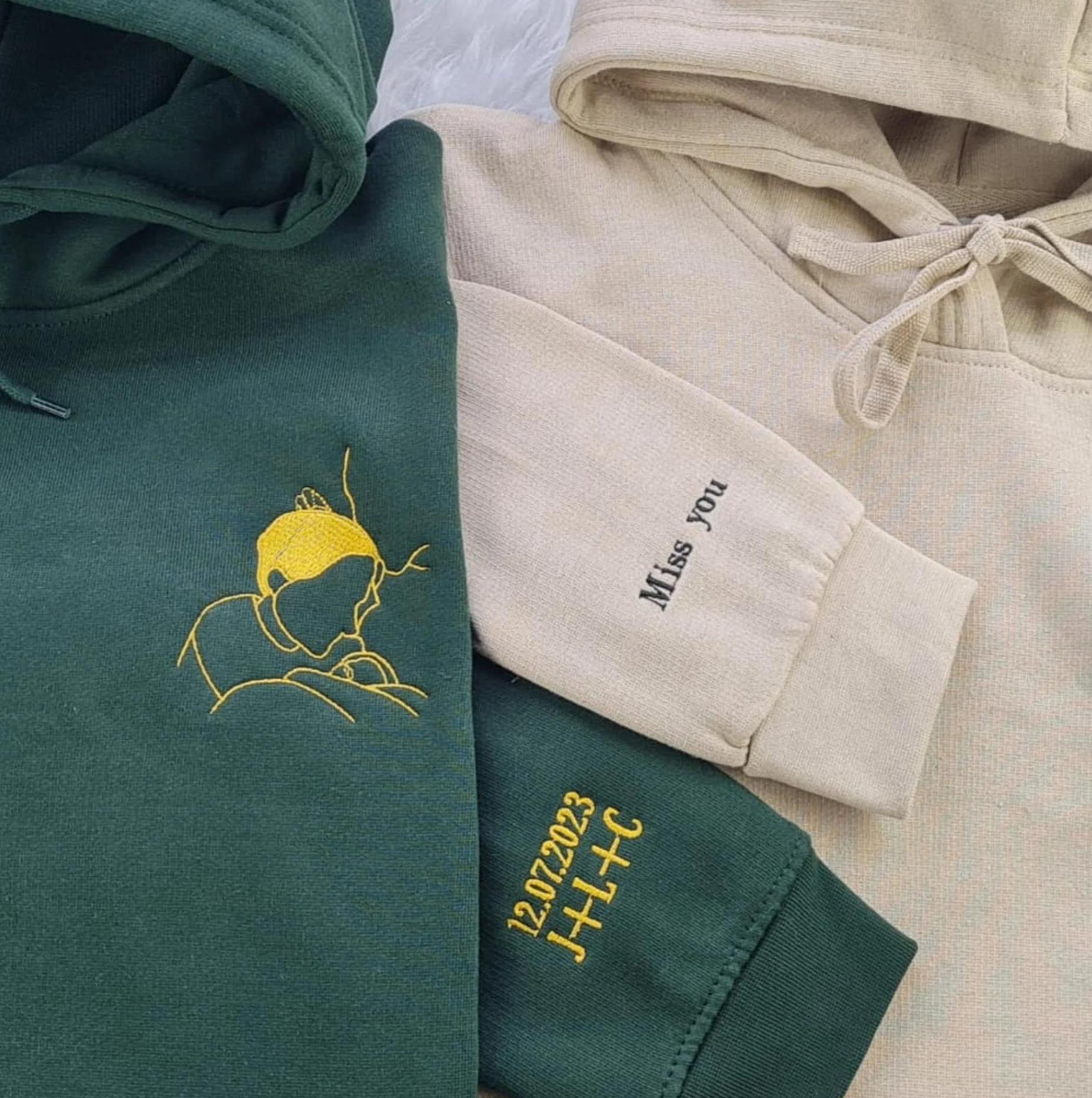 Custom Dad Photo Hoodie Secondary image