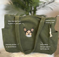 Custom Pet Portrait Tote Bag