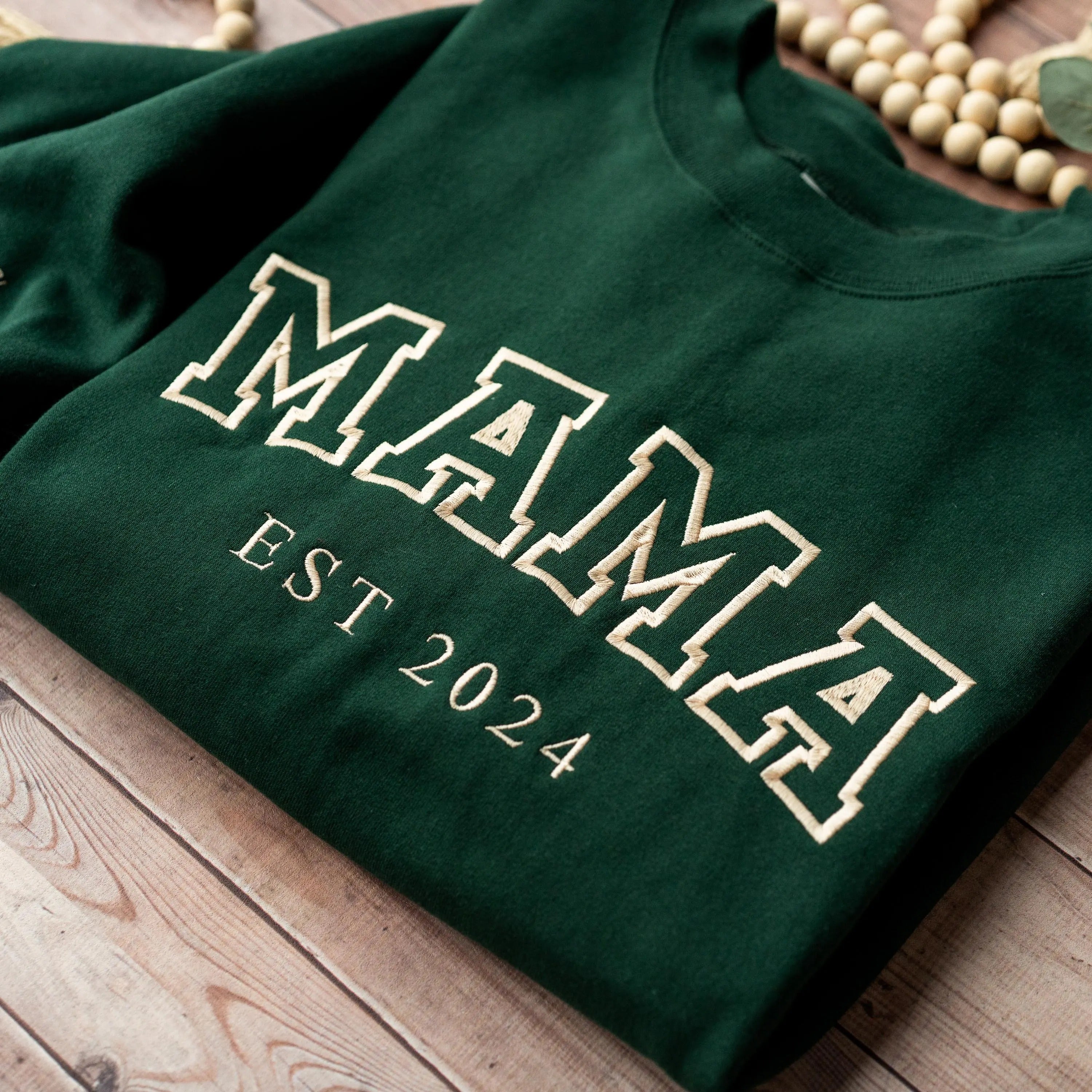 Custom Sleeve Names Crewneck for Mother's Day Main image