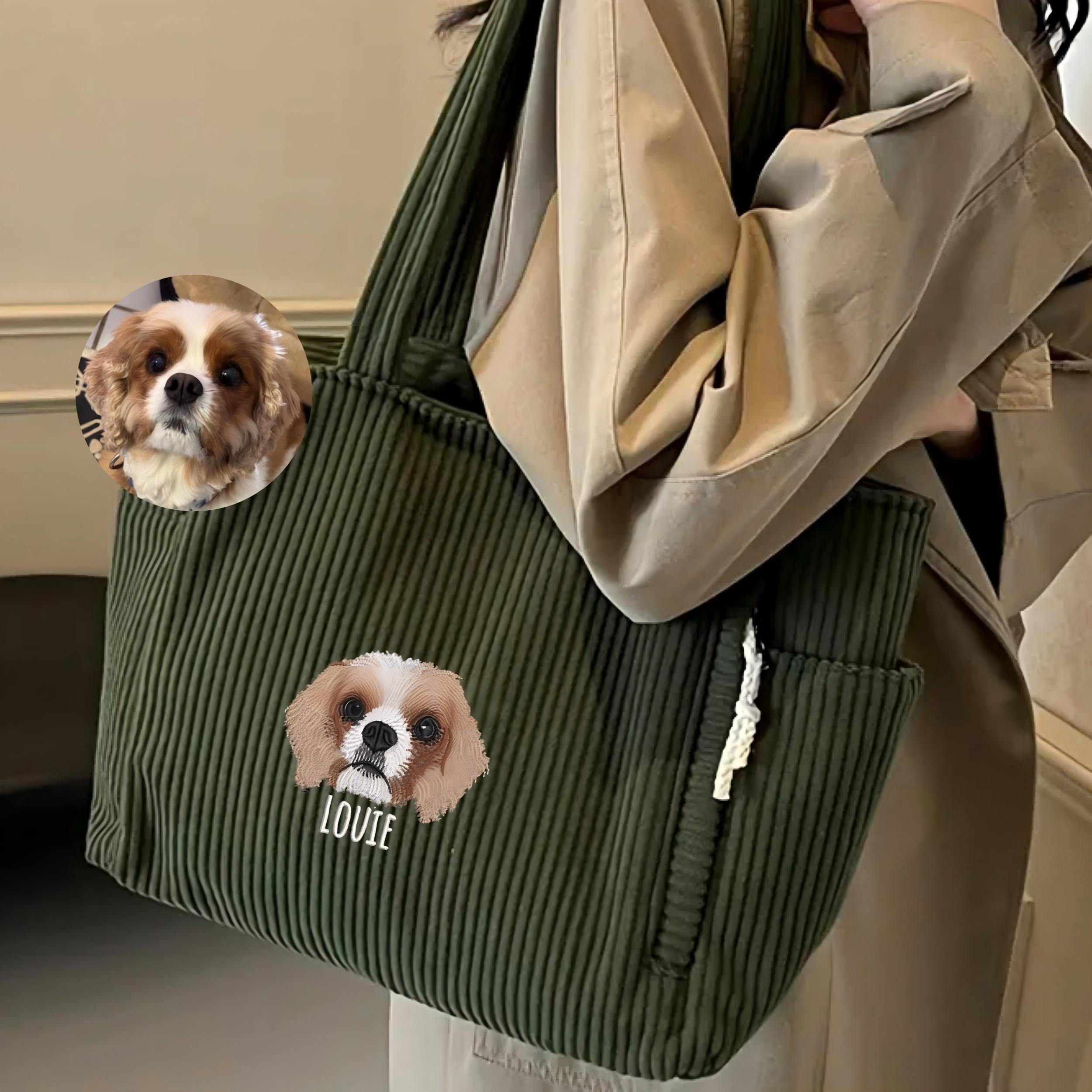 Custom Pet Portrait Tote Bag Secondary image