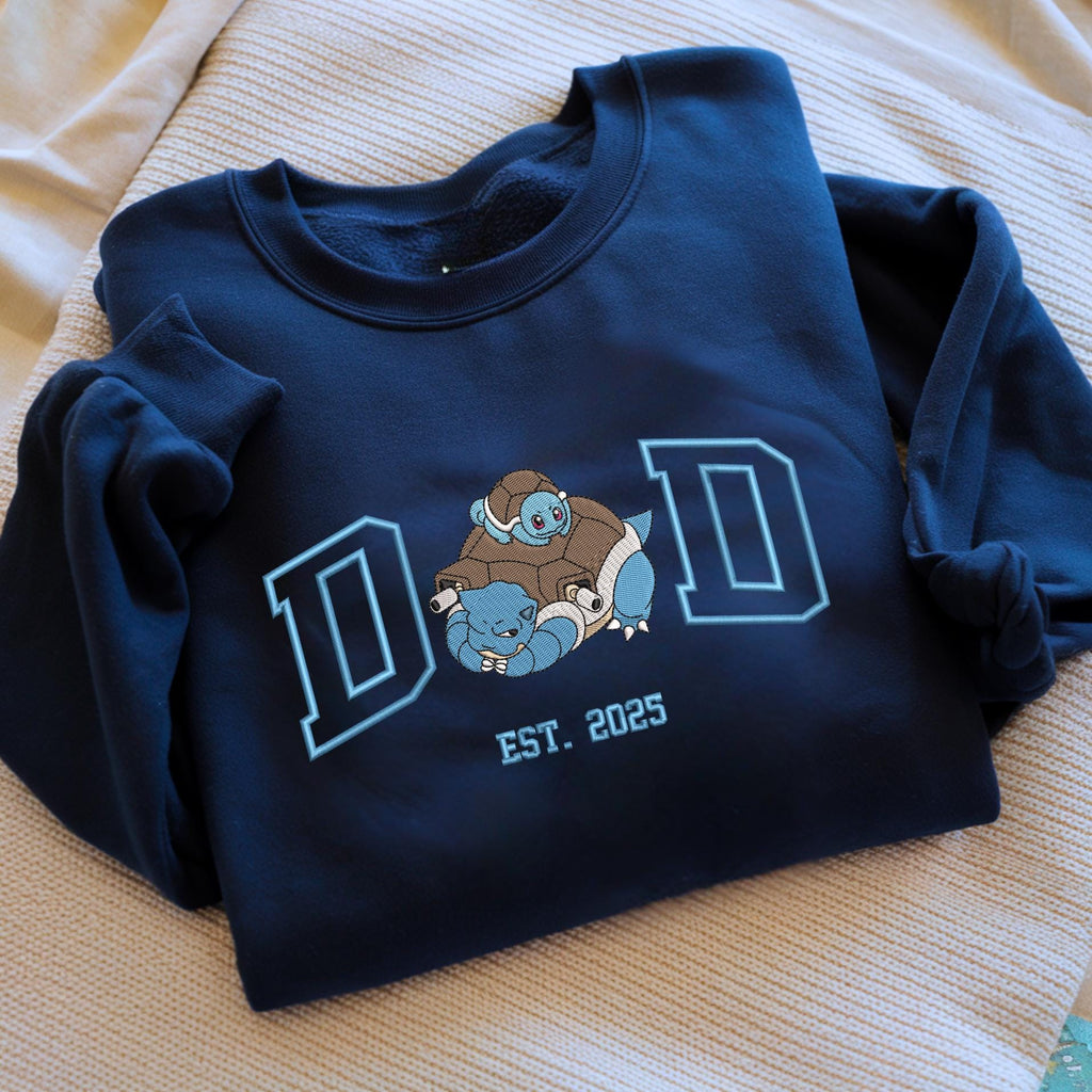 Custom PokaDad Embroidered Shirt-Gift For Custom