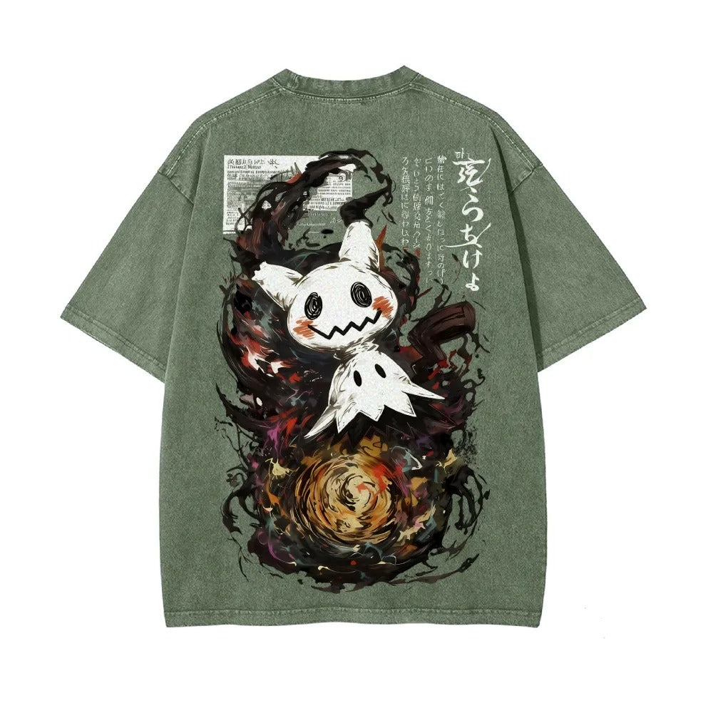 Oversized Pokemon Anime Vintage Tee | Pokemon