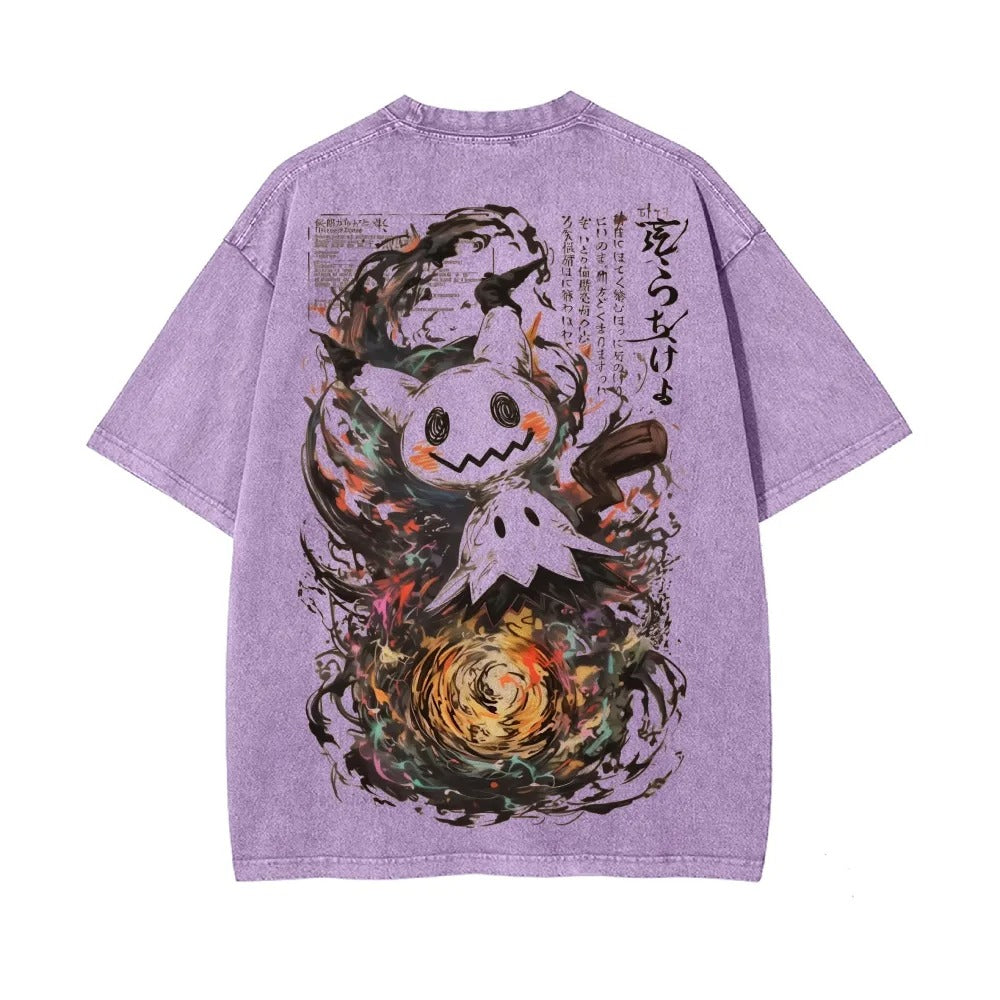 Oversized Pokemon Anime Vintage Tee | Pokemon