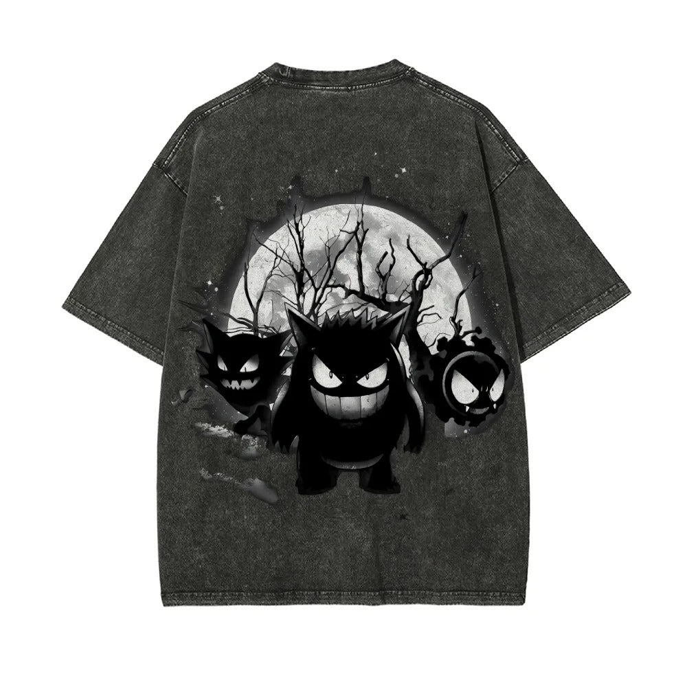 Unisex Fit Washed T-Shirt Pokémon