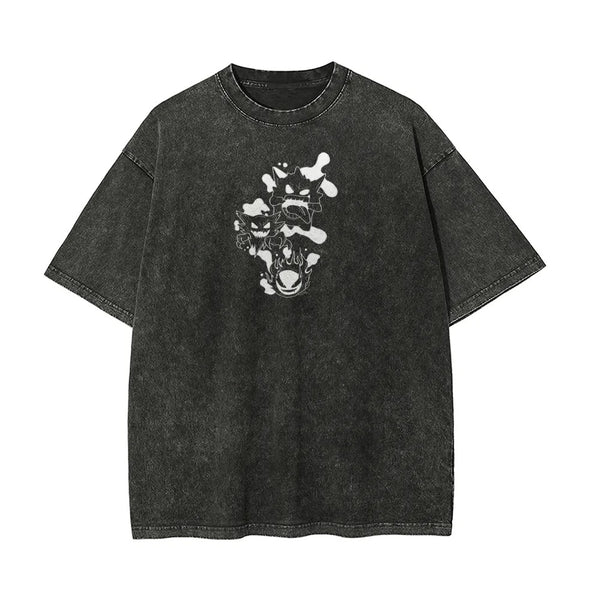 Unisex Fit Washed T-Shirt Pokémon