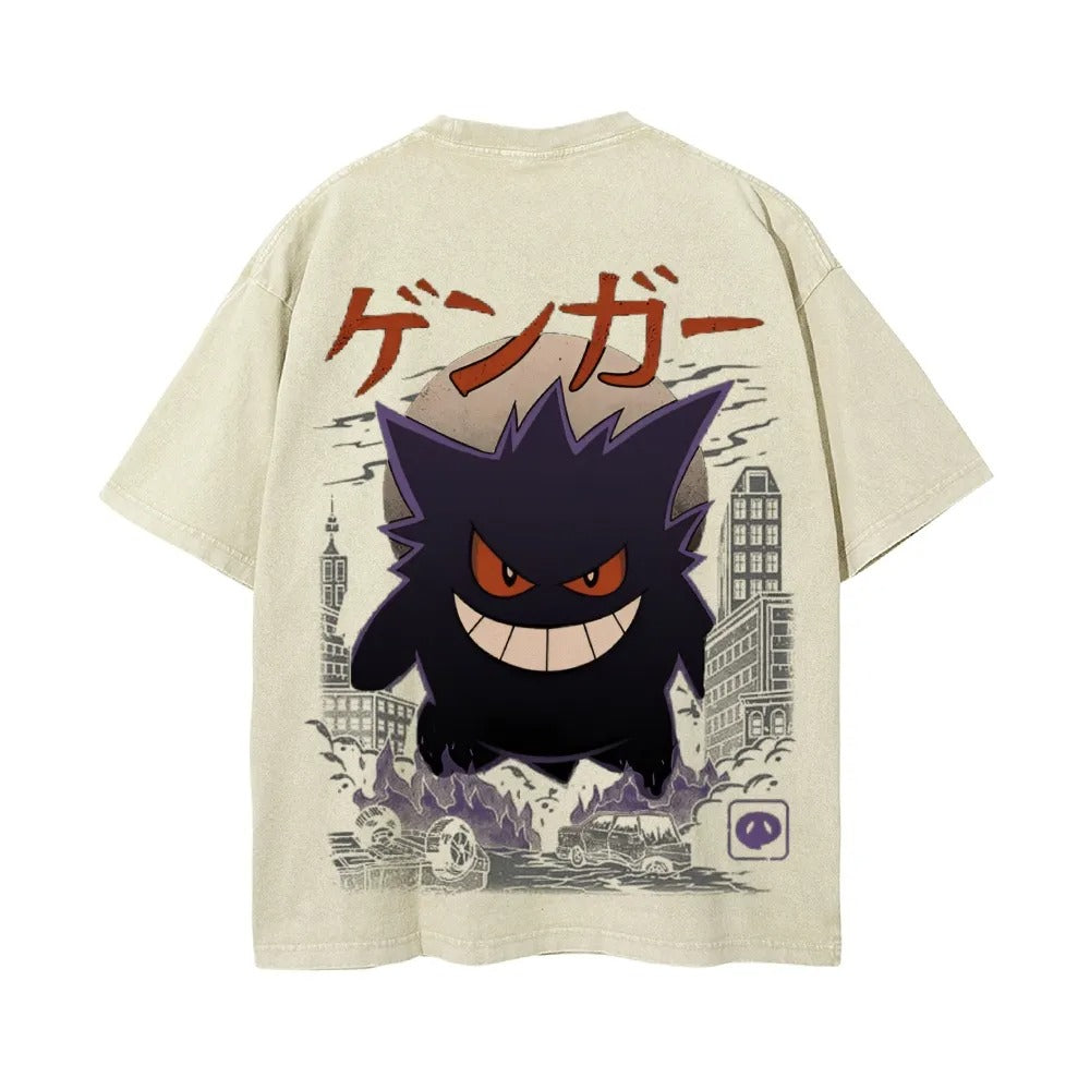Oversized Pokemon Anime Vintage Tee | Pokemon