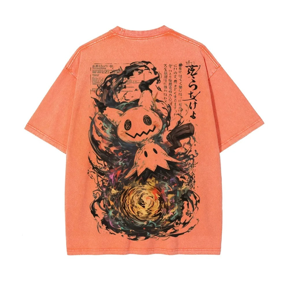 Oversized Pokemon Anime Vintage Tee | Pokemon