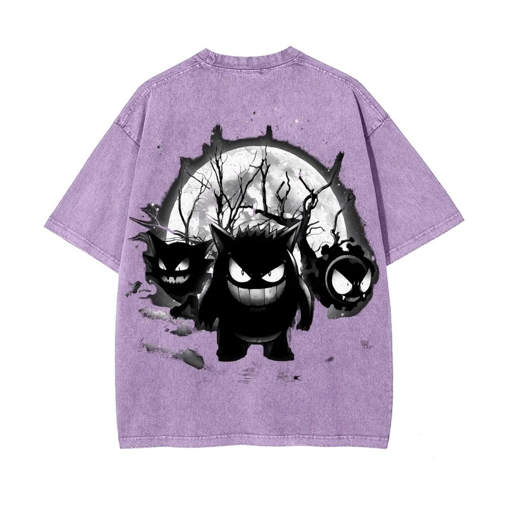 Unisex Fit Washed T-Shirt Pokémon