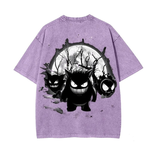 Unisex Fit Washed T-Shirt Pokémon