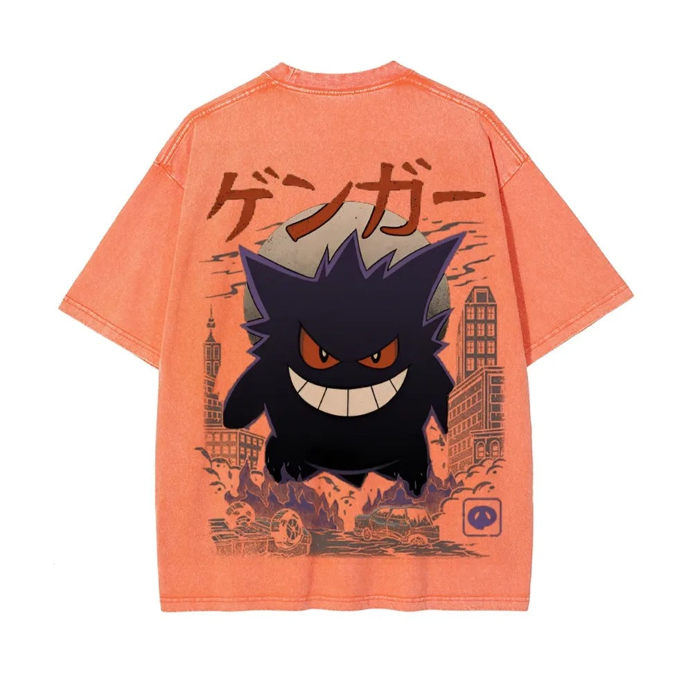 Oversized Pokemon Anime Vintage Tee | Pokemon