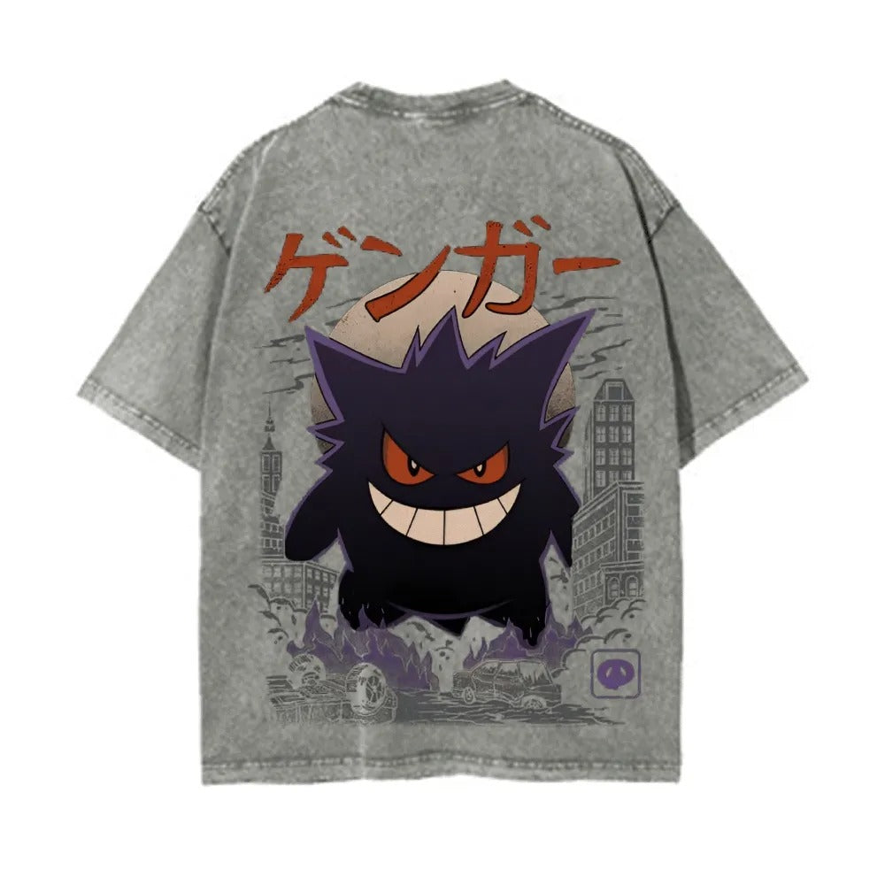 Oversized Pokemon Anime Vintage Tee | Pokemon