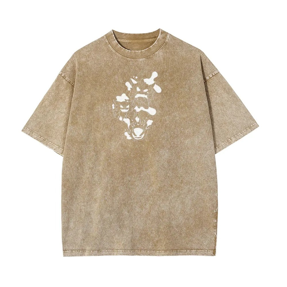 Unisex Fit Washed T-Shirt Pokémon
