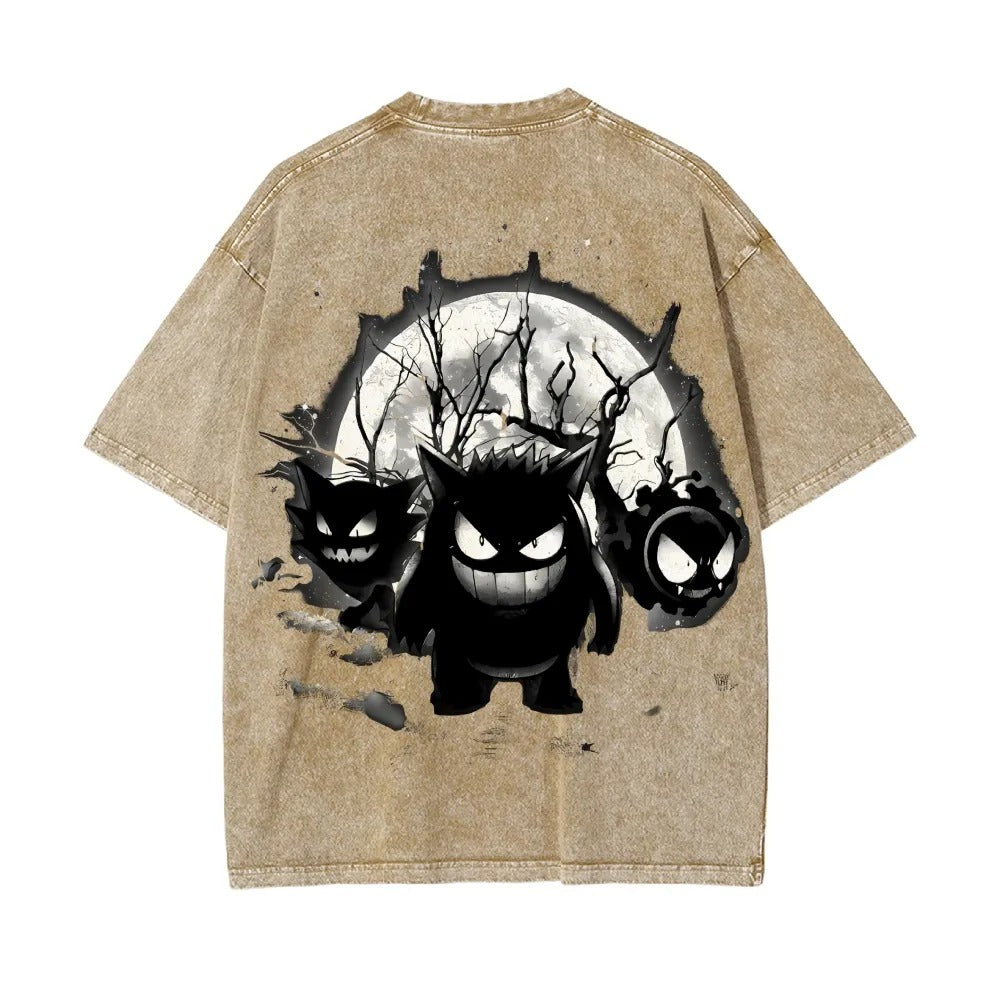 Unisex Fit Washed T-Shirt Pokémon