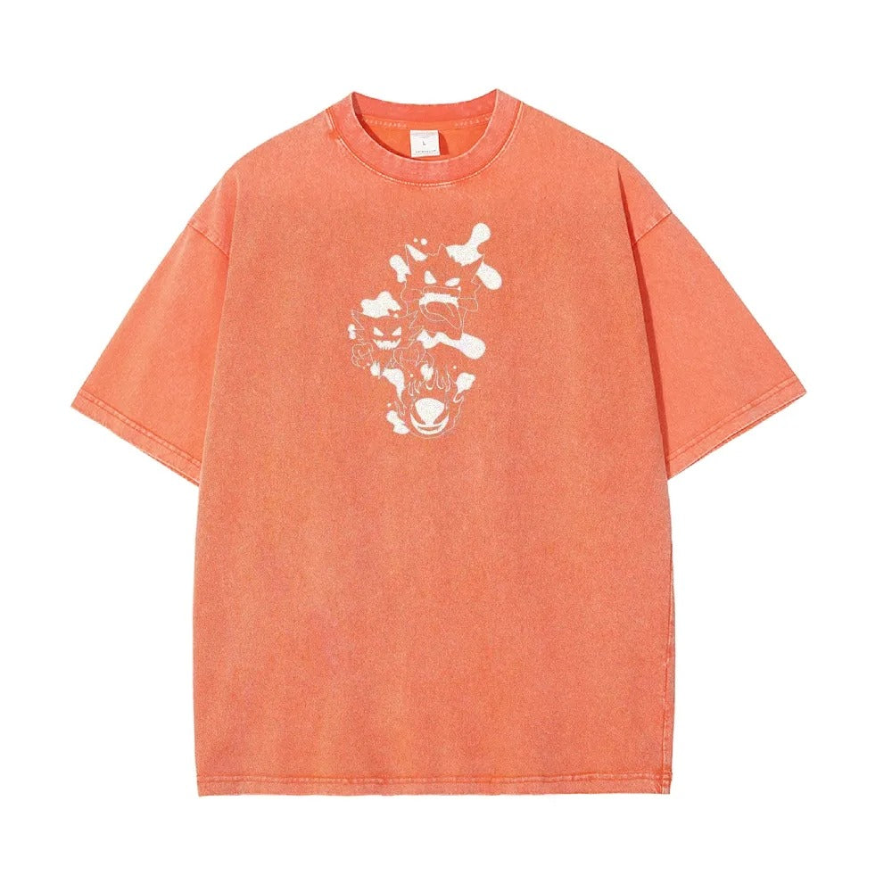 Unisex Fit Washed T-Shirt Pokémon