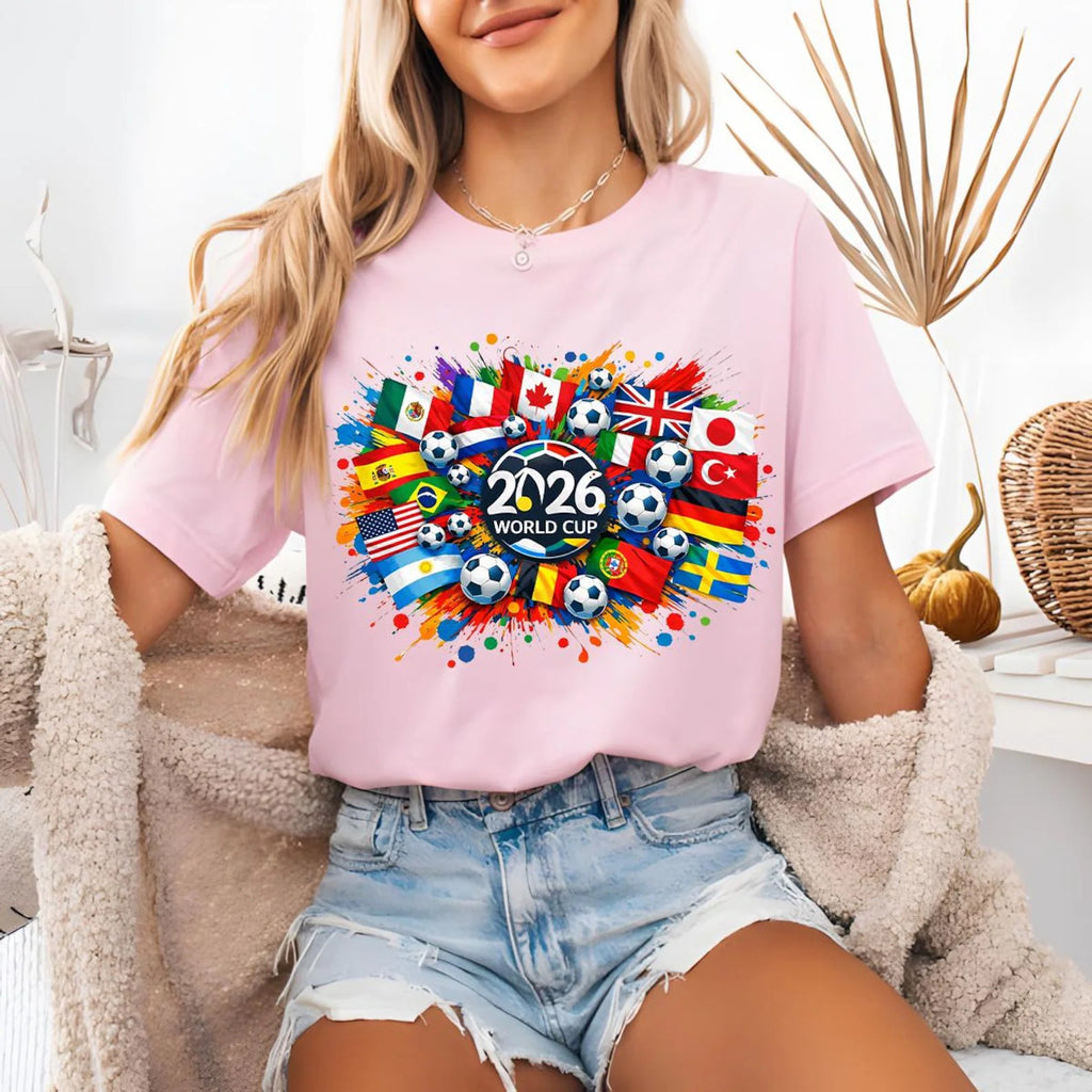 World Soccer 2026 T-shirt: Adult