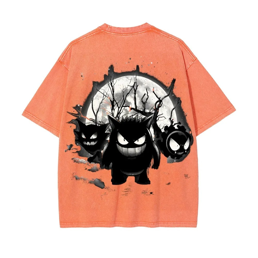 Unisex Fit Washed T-Shirt Pokémon