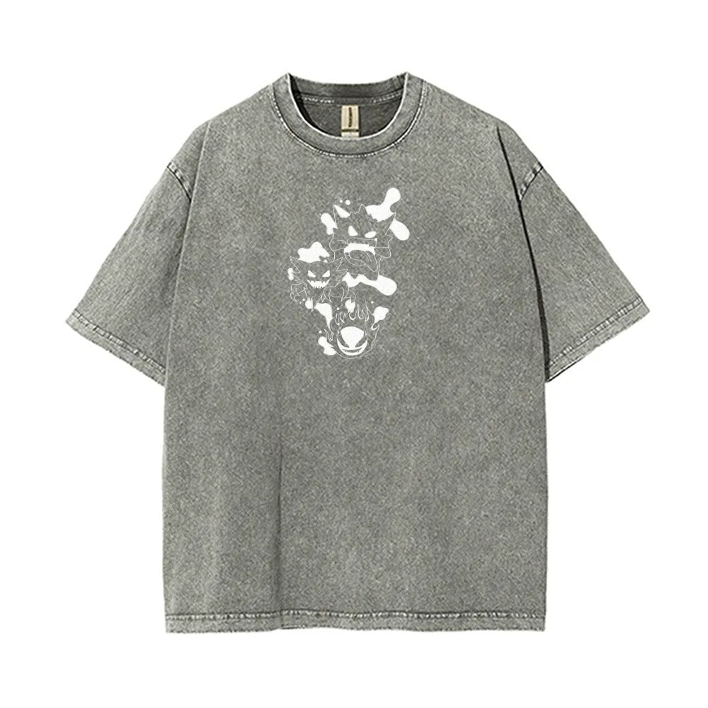 Unisex Fit Washed T-Shirt Pokémon