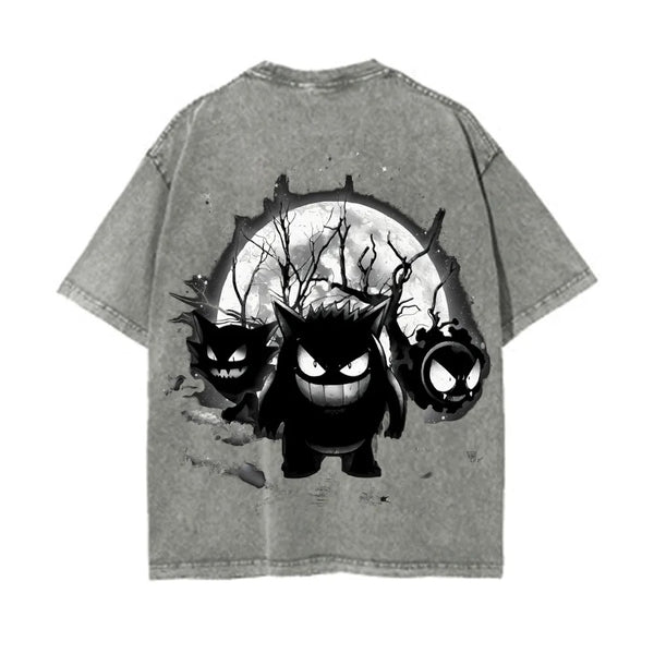 Unisex Fit Washed T-Shirt Pokémon