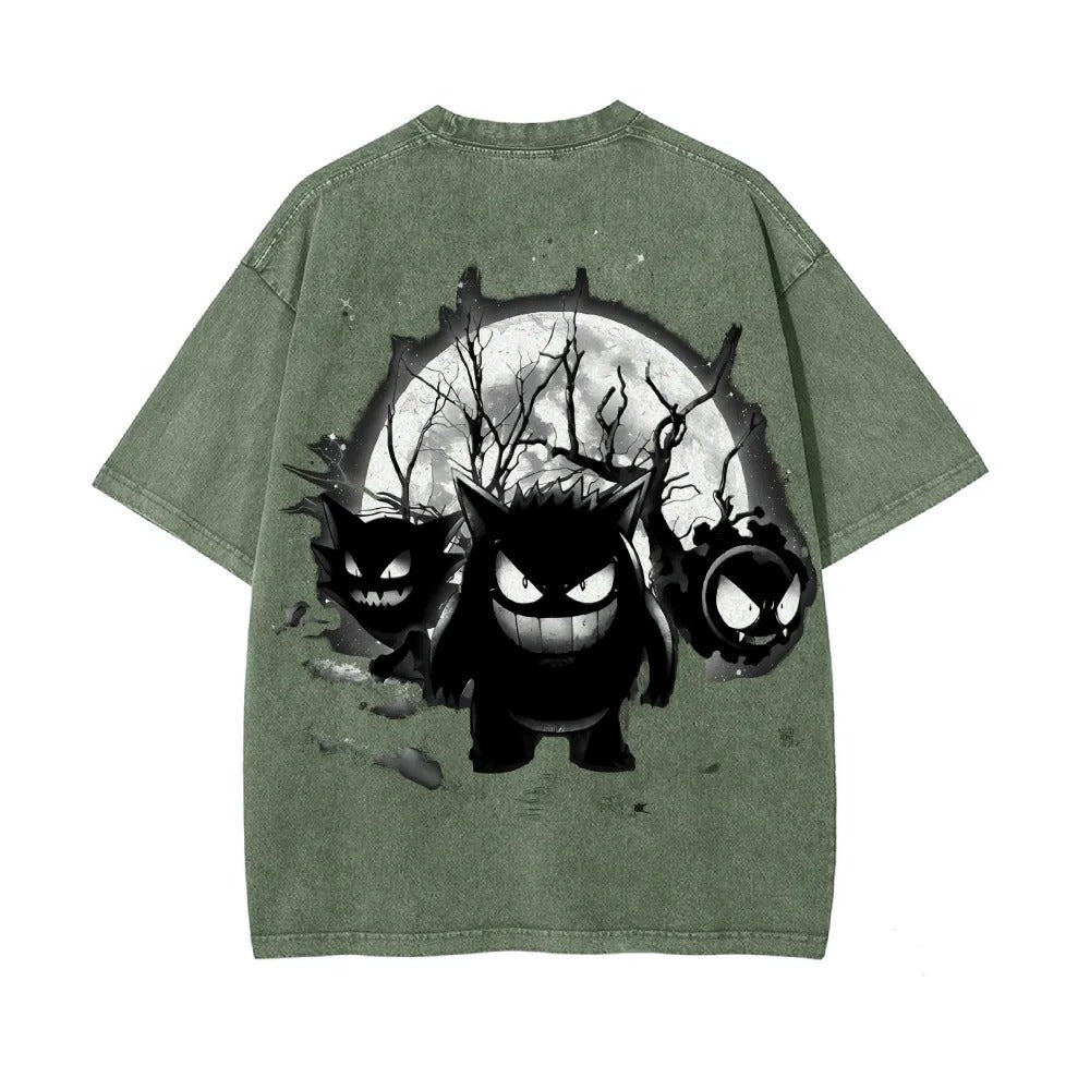 Unisex Fit Washed T-Shirt Pokémon