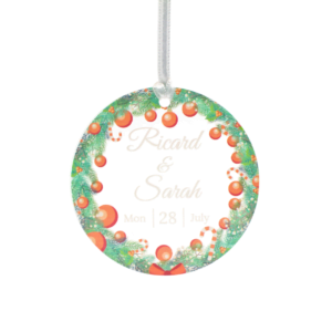 acrylic favor tag custgift.com